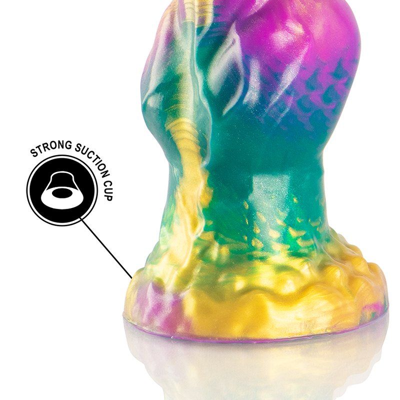 Iris dildo de fantasía con testículos 22,5 cm silicona – Epic