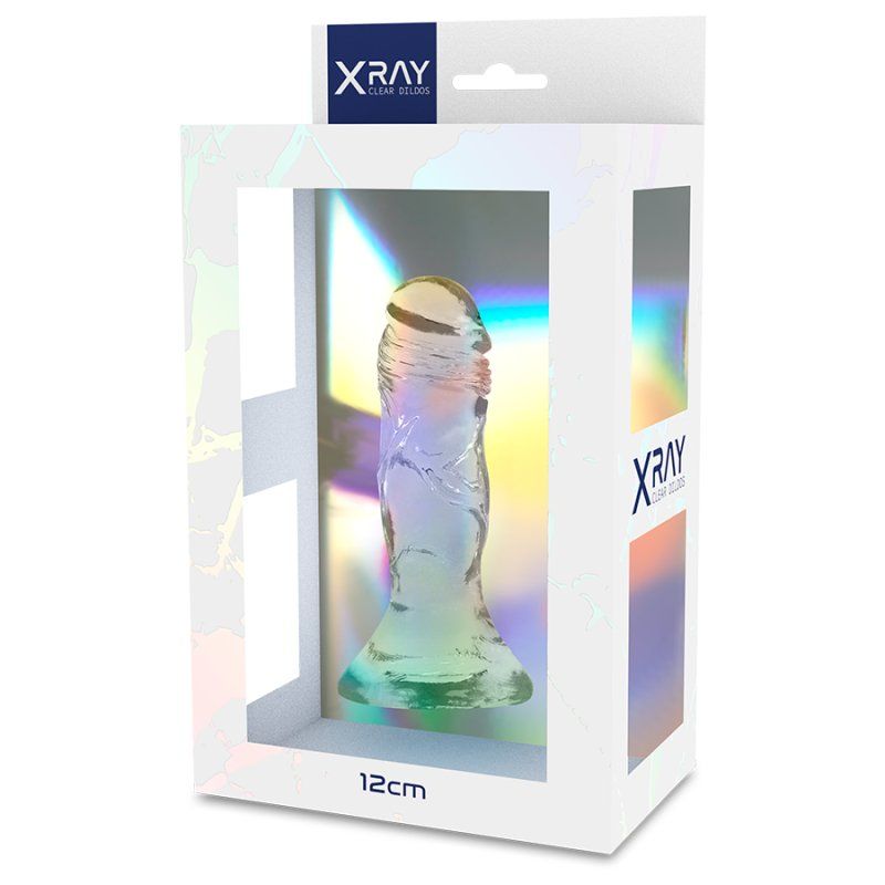 X Ray Clear Dildo Transparente 12 Cm O 2.6 Cm