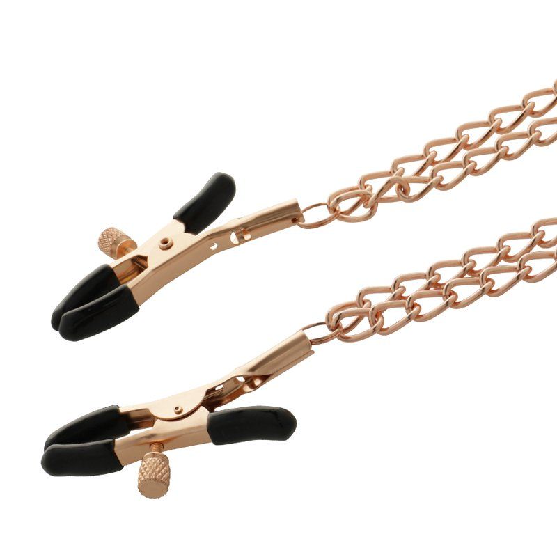 Coquette Chic Desire Fantasy Pinzas Metalicas Pezones Con Cadena