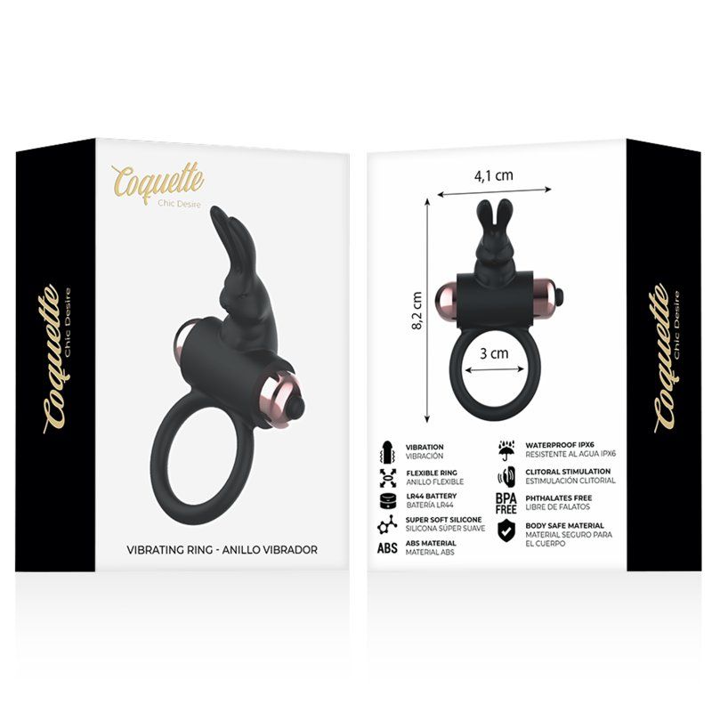 Cock Ring Vibrador 8.2x4 cm – Placer en Pareja