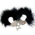 Adrien Lastic Esposas Metal Con Plumas Negro