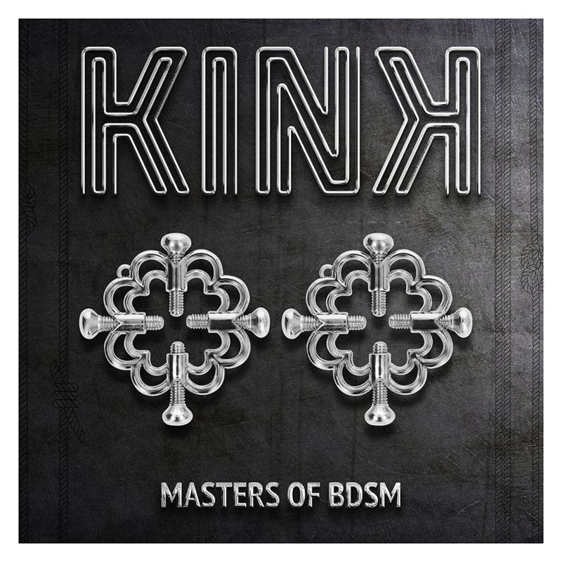 Kink Pinzas Para Pezones Flor Metálica