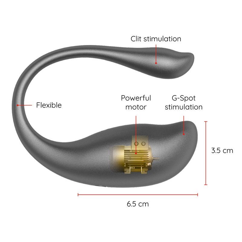 Oninder Nairobi Huevo Vibrador Negro App Gratuita