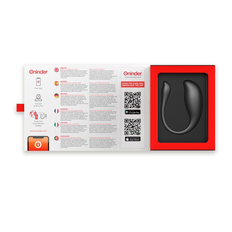 Oninder Nairobi Huevo Vibrador Negro App Gratuita