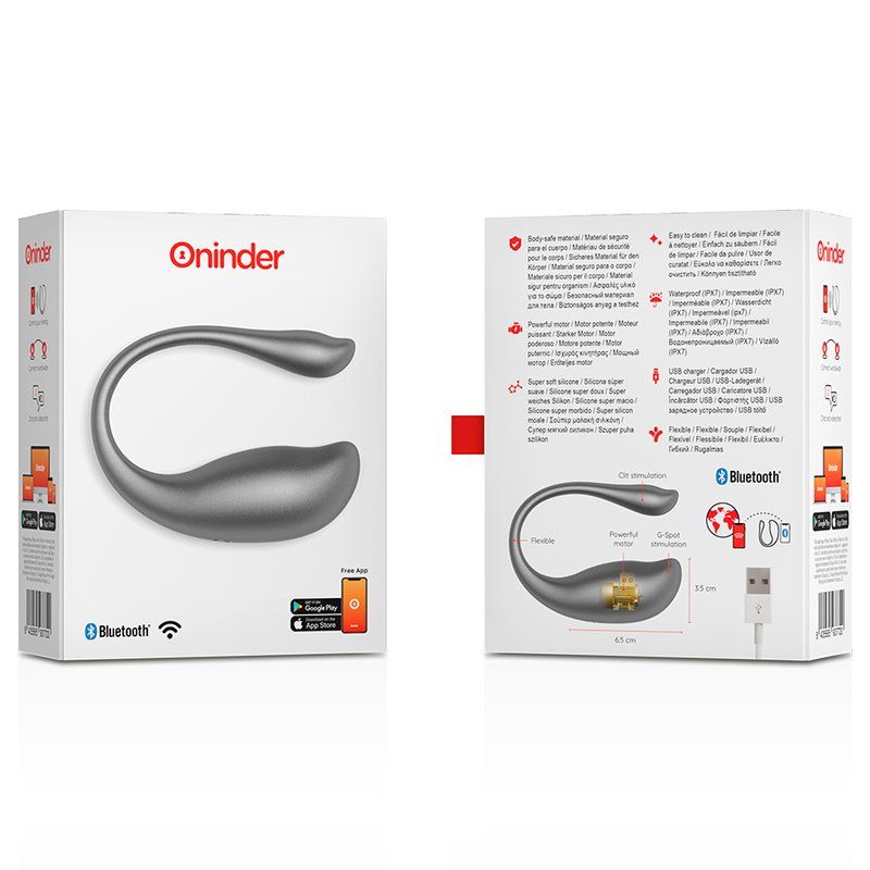 Oninder Nairobi Huevo Vibrador Negro App Gratuita