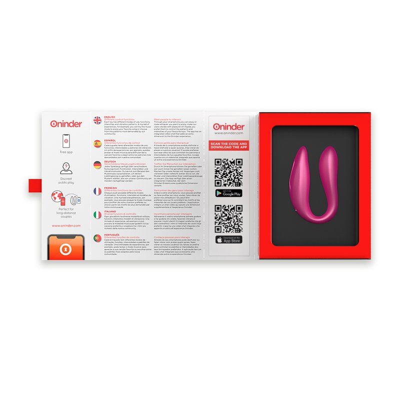 Oninder Lisboa Estimulador Punto G & Clítoris Rosa App Gratuita Rosa