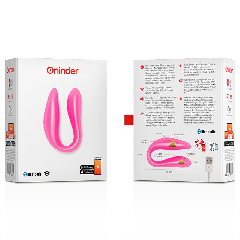 Oninder Lisboa Estimulador Punto G & Clítoris Rosa App Gratuita Rosa