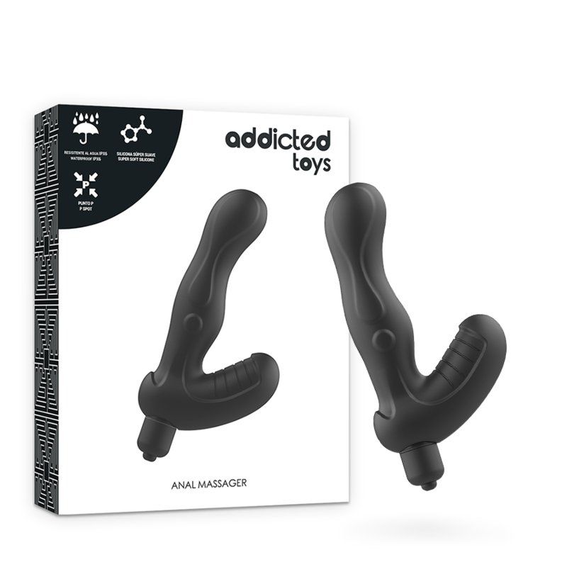 Addicted Toys Estimulador Anal Prostata Silicona P Spot Vibe