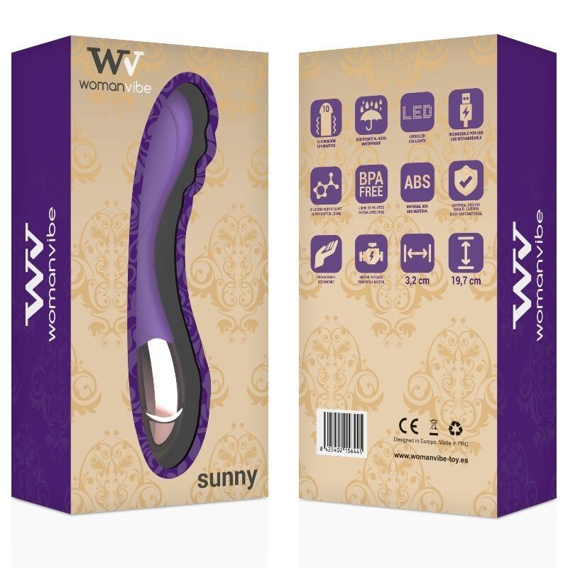 Womanvibe Sunny Vibrador Recargable Silicona