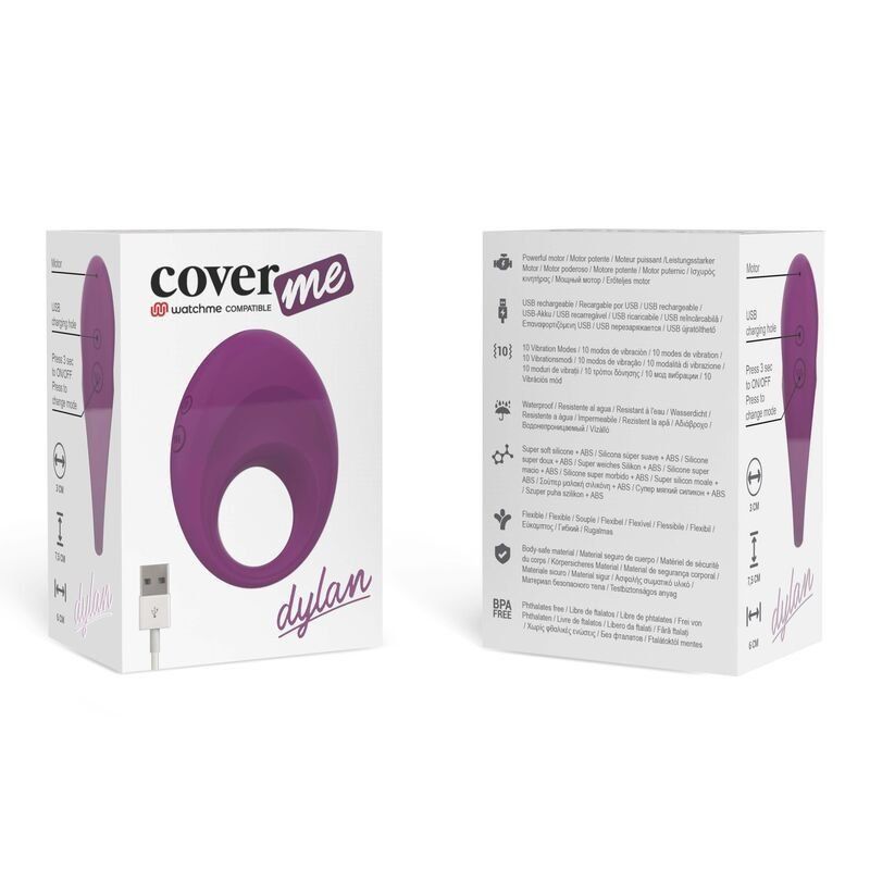 Coverme Dylan Anillo Recargable Compatible Con Watchme Wireless Technology