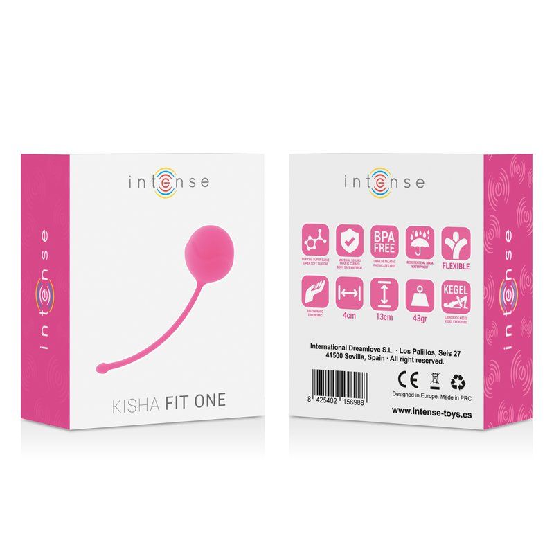 Intense Kisha Fit One Bolas Kegel Fucsia | Silicona médica