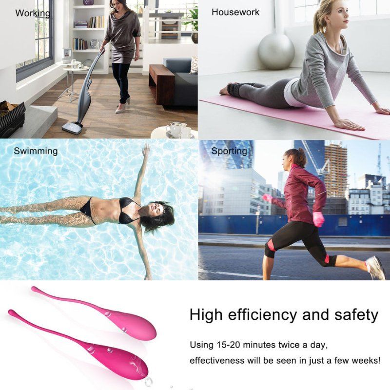 Leslie Kegel Fit Entregador Suelo Pelvico 6 Pesos