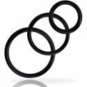 Addicted Toys Set Anillos Pene Negro