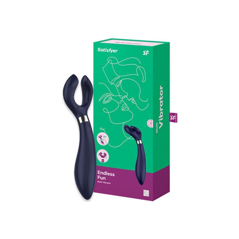 Satisfyer Endless Fun | Vibrador multifunción 20,8 cm