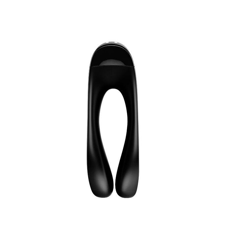Satisfyer Candy Cane Vibrador Dedo Negro