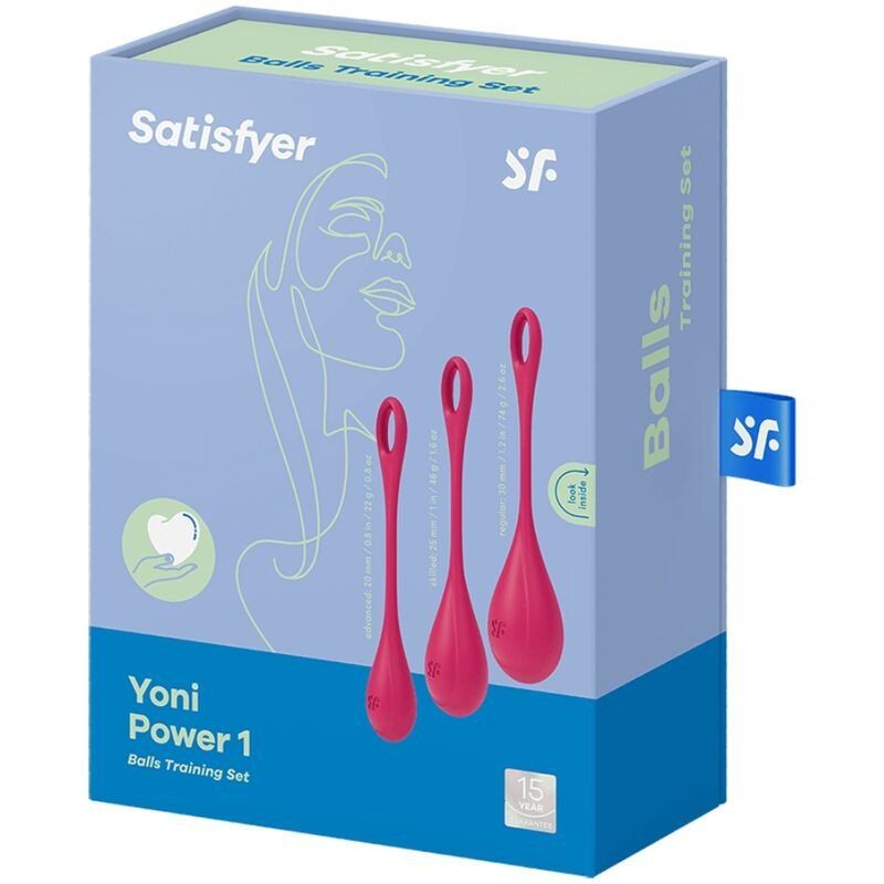 Satisfyer Yoni Power 1 | Kit de bolas Kegel entrenamiento