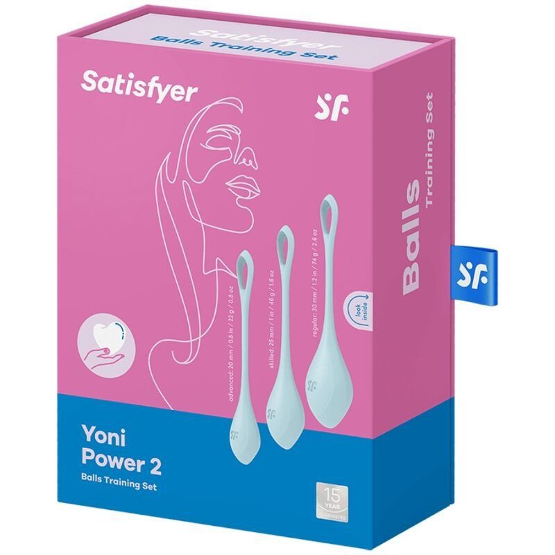 Satisfyer Yoni Power 2 | Kit de bolas Kegel entrenamiento