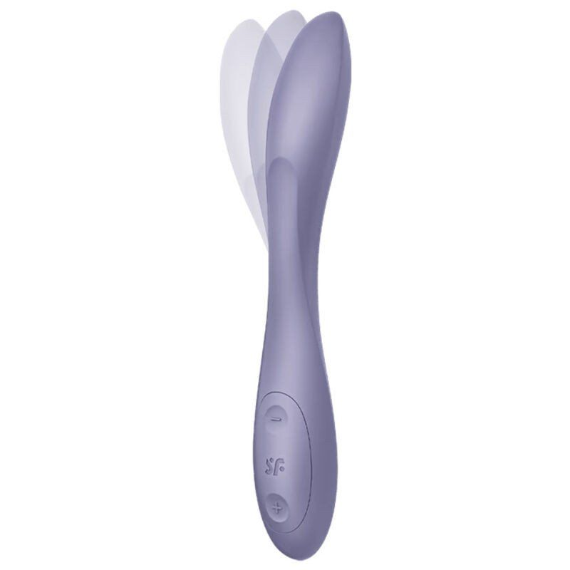 Satisfyer G-Spot Flex 2 Morado – Vibrador 19,5 cm Flexible