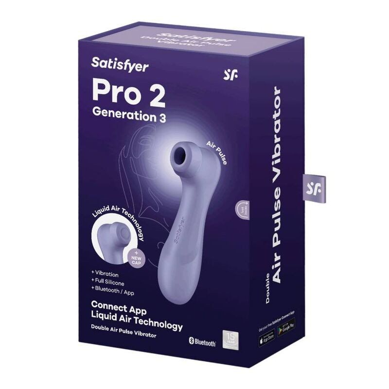 Satisfyer Pro 2 Generación 3 Lila – Succionador Bluetooth