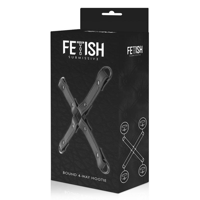 Fetish Submissive Unión Esposas Cuero Vegano