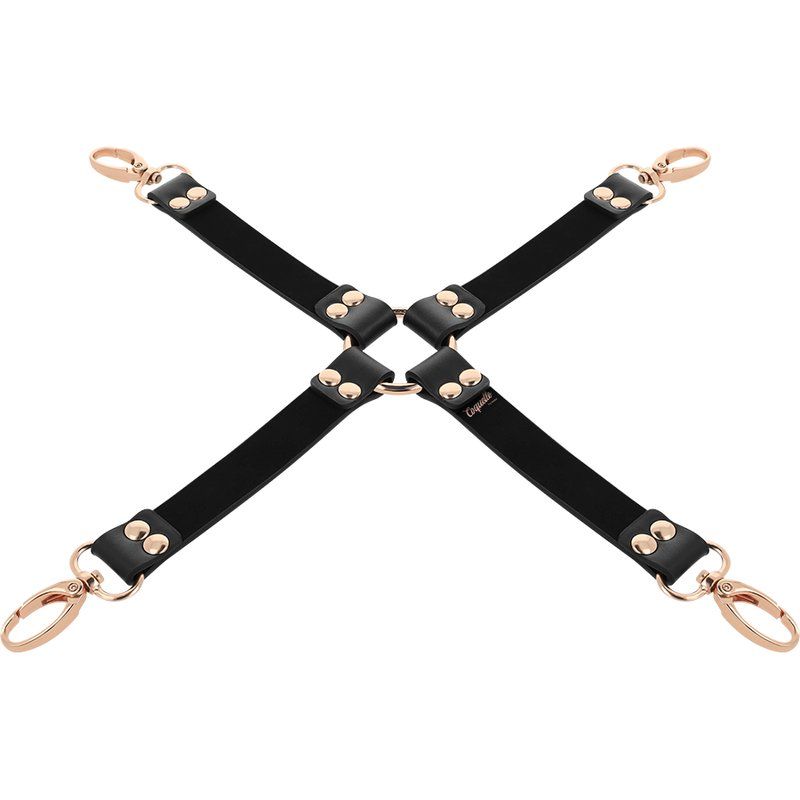 Coquette Chic Desire Fantasy Hog Tie Cuero Vegano