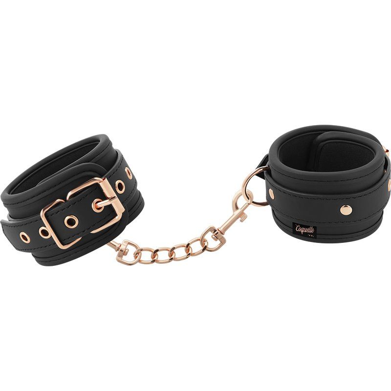 Coquette Chic Desire Fantasy Esposas Para Manos Cuero Vegano Con Forro De Nopreno