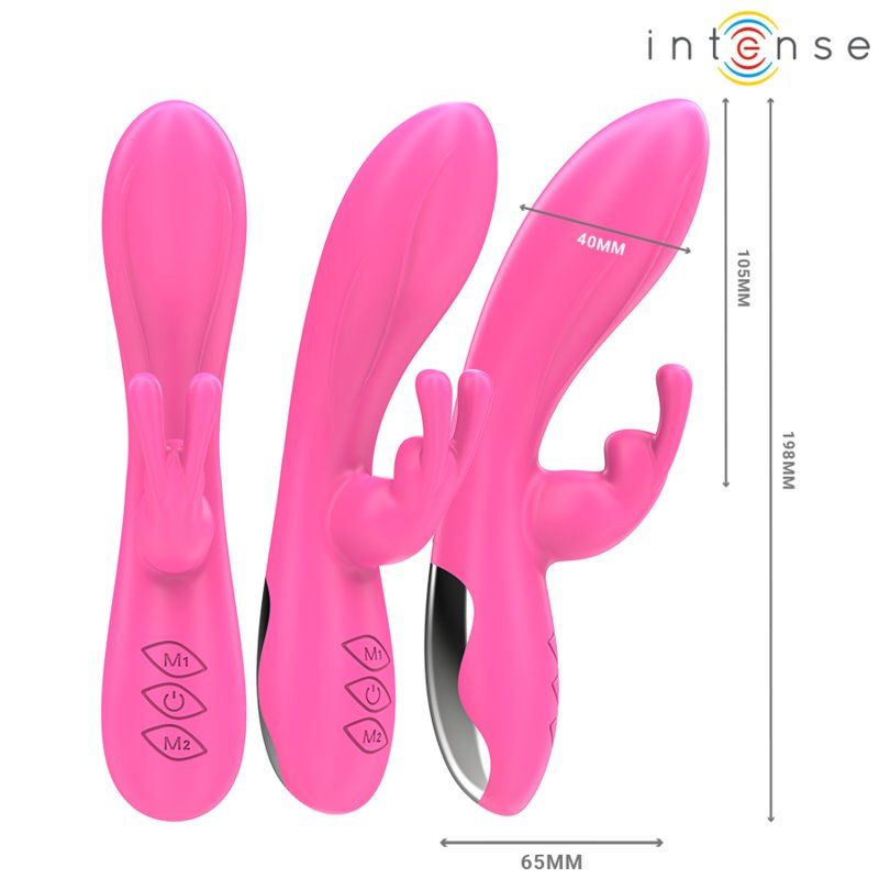Intense Randall Vibrador Rabbit 10 modos rosa