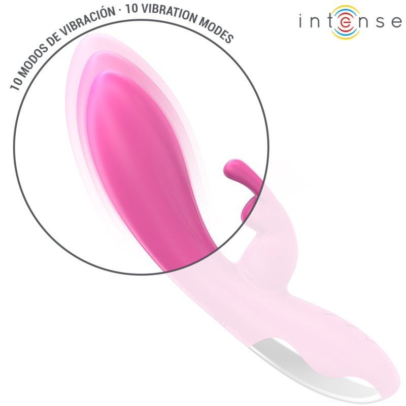 Intense Randall Vibrador Rabbit 10 modos rosa