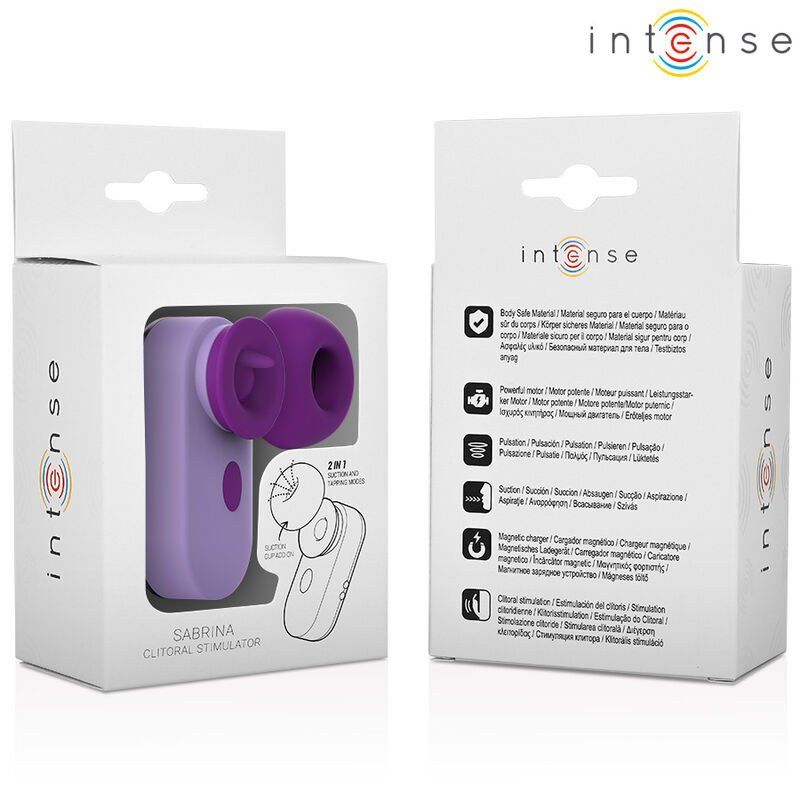 Intense Sabrina Travel Set Estimulador De Clítoris Violeta