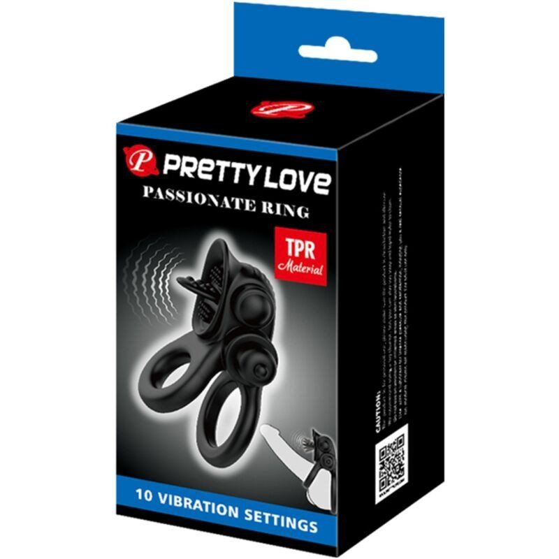 Pretty Love Passionate Ring Doble Anillo Vibrador