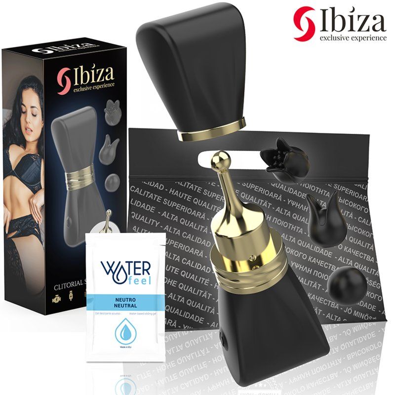 Ibiza - Set Estimulador Clitoris Lazo Con 3 Cabezales
