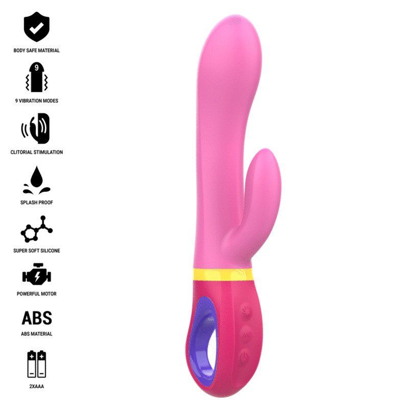 Intense - Daphne Vibrador Rabbit Rosa