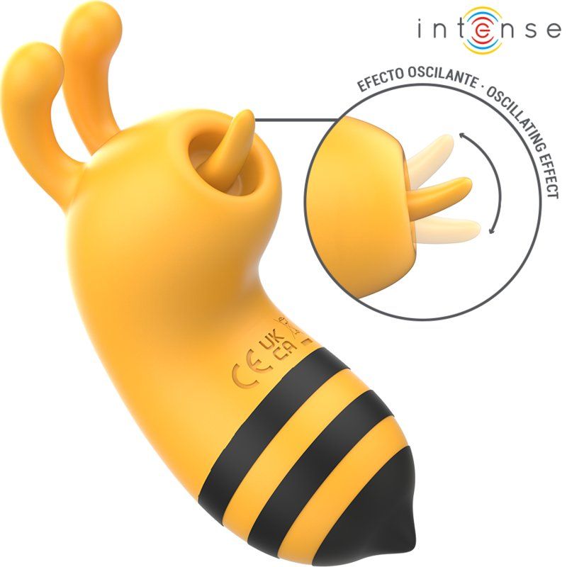 Maya Estimulador en forma de abeja amarillo/negro