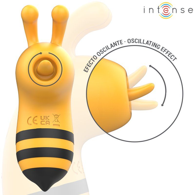 Maya Estimulador en forma de abeja amarillo/negro