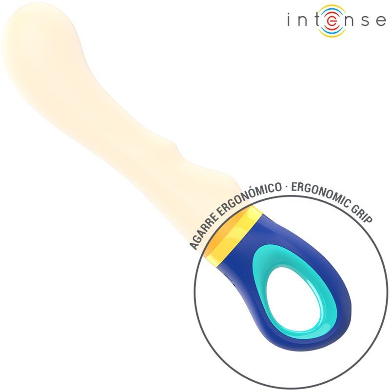 Intense Shaggy Vibrador Punto-G Amarillo