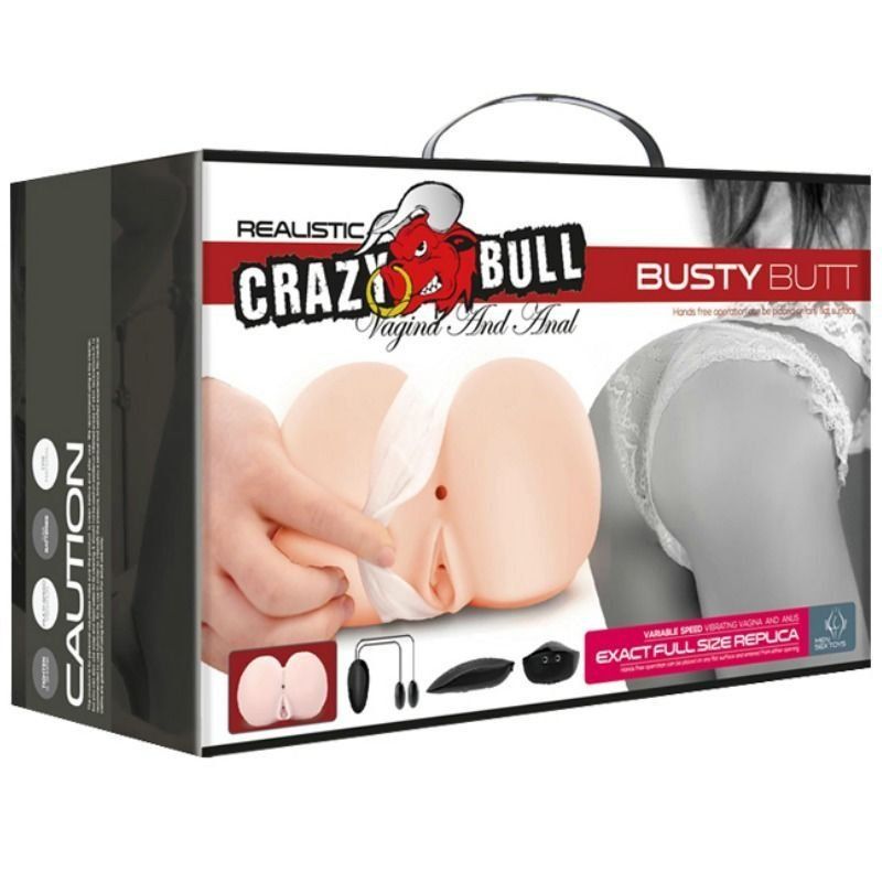 Crazy Bull Vagina Y Ano Realisticos Con Vibracion Posicion 6