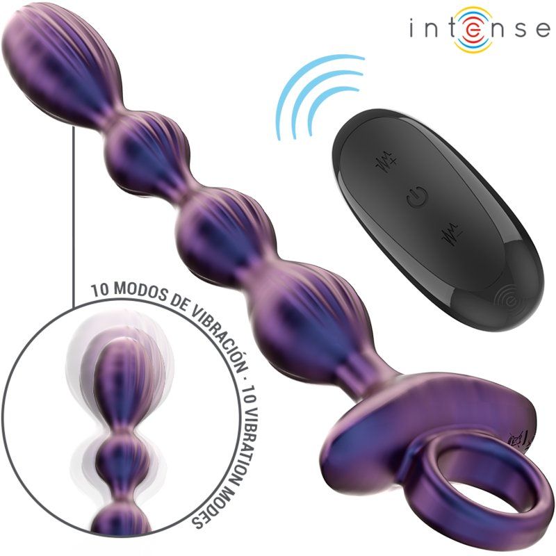 Intense Jackie Plug Anal Vibrador Modelo 1 Control Remoto