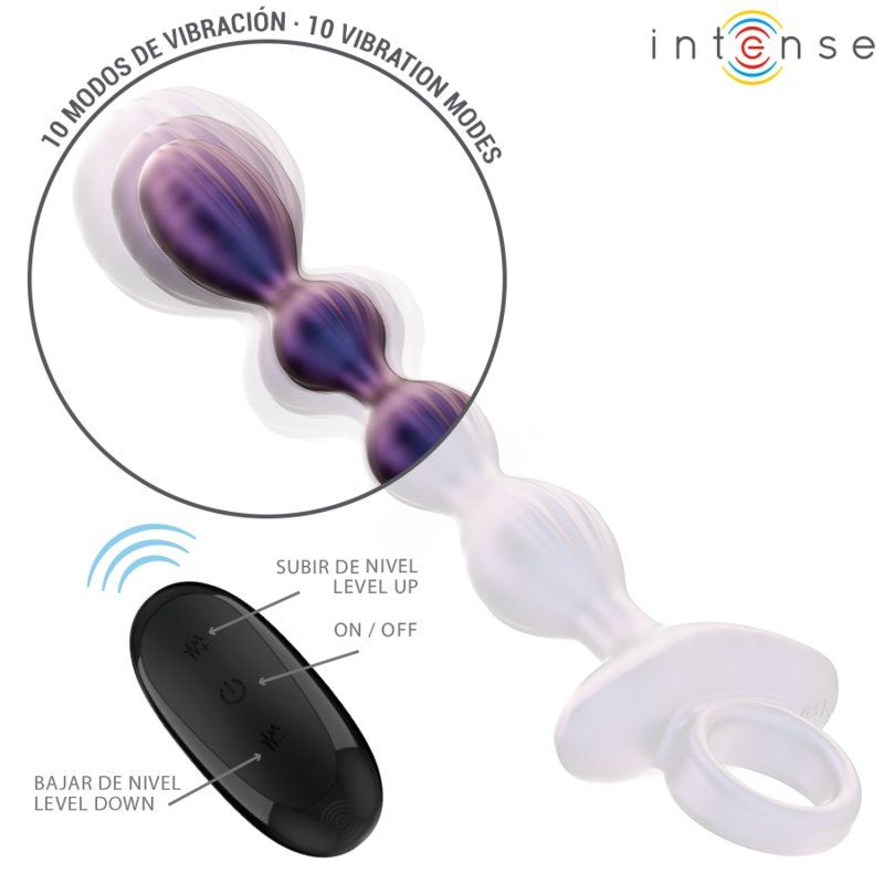 Intense Jackie Plug Anal Vibrador Modelo 1 Control Remoto
