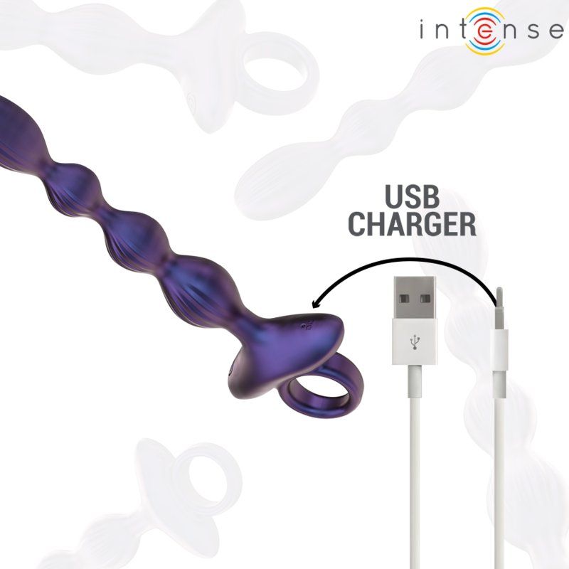 Intense Jackie Plug Anal Vibrador Modelo 1 Control Remoto