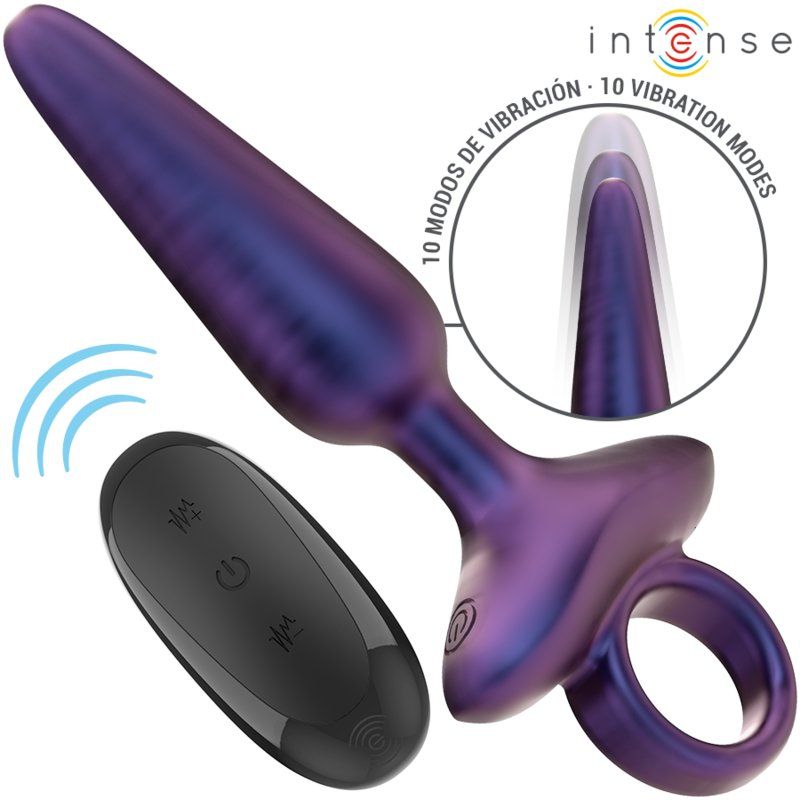 Intense Marlon Plug Anal Vibrador con control remoto