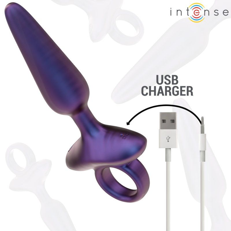 Intense Marlon Plug Anal Vibrador con control remoto