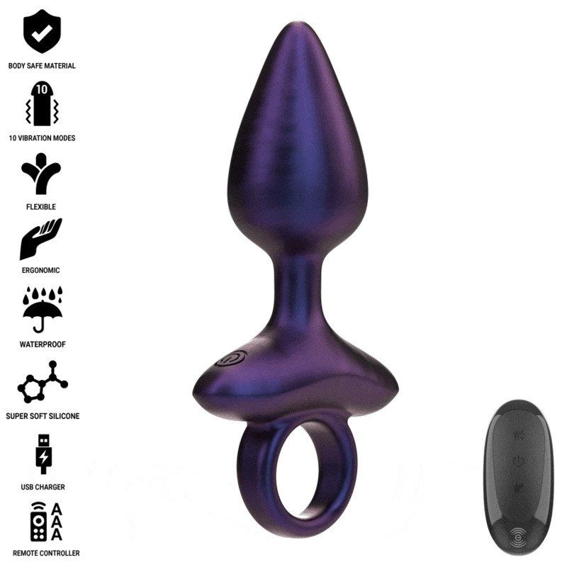 Intense - Michael Plug Anal Vibrador Modelo 2 Control Remoto