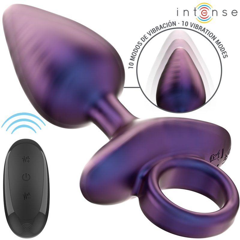 Michael Plug Anal Vibrador con control remoto