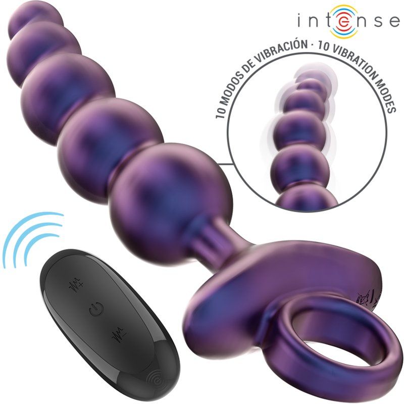 Intense Tito Plug Anal Vibrador con control remoto