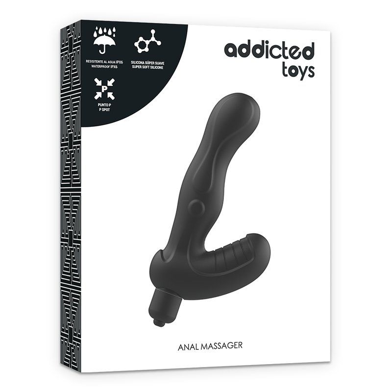 Addicted Toys Estimulador Anal Prostata Silicona P Spot Vibe
