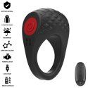 Intense - Clover Anillo Vibrador Pene 10 Vibraciones Negro
