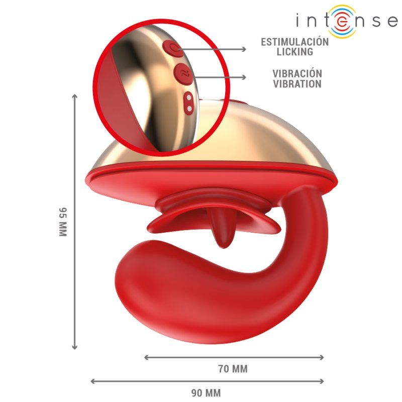 Intense Mariah Vibrador U doble estimulación