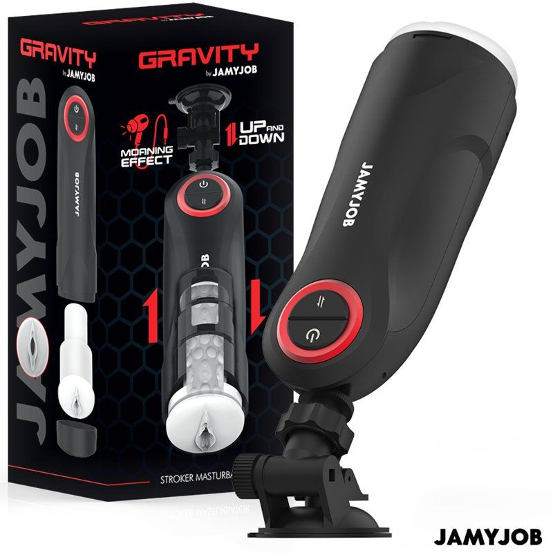 Jamyjob - Gravity Masturbador Vagina Automático 5 Modos De Empuje Y Efecto Sonido