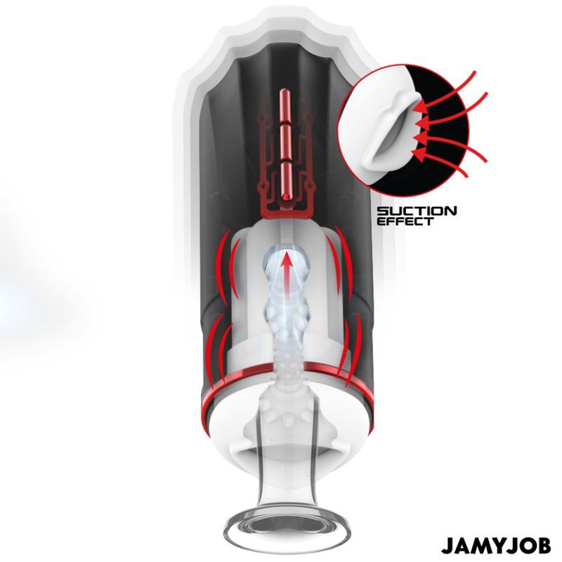 Jamyjob Megabite Masturbador Boca Automático