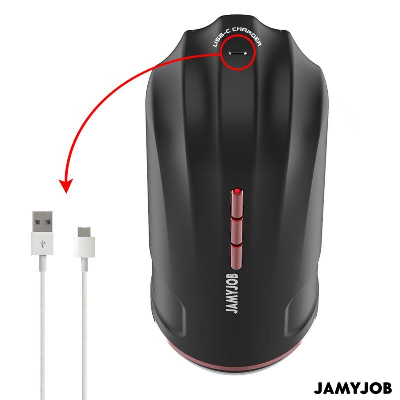 Jamyjob Megabite Masturbador Boca Automático